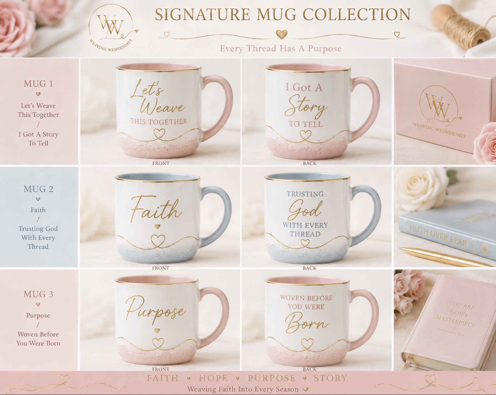Faith, Story & Purpose Mug Collection product collection