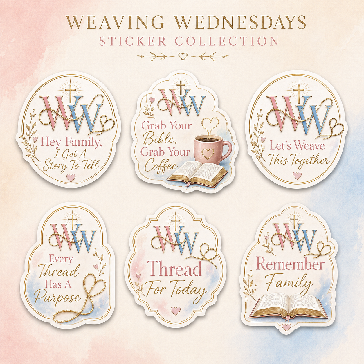 Signature Sayings Sticker Collection product collection